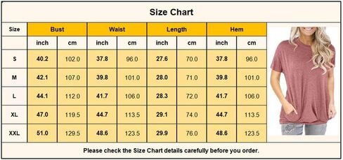 قميص نسائي بأكمام قصيرة وجيب من Onlypuff تي شيرت فضفاض مناسب in Kuwait