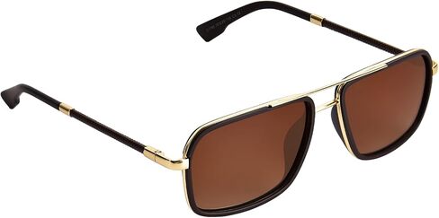 نظارة شمسية OPTOFENDY Aviator للرجال، نظارات شمسية مستقطبة للرجال نظارة شمسية مربعة للرجال طراز عسكري عتيق نظارات شمسية Aviator in Saudi Arabia