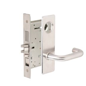 CORBINRUSSWIN ML2067-LWM-626-LC 626 Satin Chrome, Lever LWM Lustra, Apartment, Steel; Stainless Steel; Brass