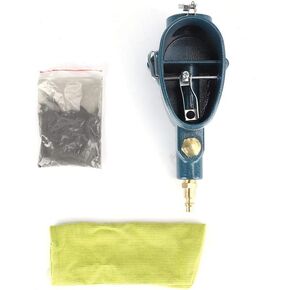 Air Spark Plug Cleaner 1pcs Pneumatic Spark Plug Cleaner Air Sand Blaster Cleaning Tool with Abrasive for Remove Carbon Buildup