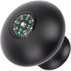 Hand Grip Knob with Compass, Ergonomic Design Outdoor Universal Trekking Pole Stick Monopod Tripod Head Grip Knob with Compass, for Outdoor Hiking Camping