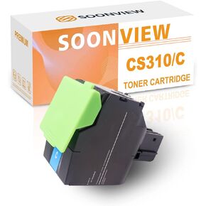 خرطوشة حبر CS310 70C1HK0 بديلة لطابعات Lexmark CS310dn CS310n CS410n CS410dn CS510de (عبوة واحدة، أسود)