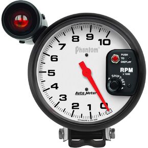 Auto Meter 5899 Phantom Shift-Lite Tachometer,5.000 in.
