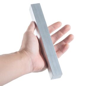 CCTVMTST 2pcs 6061-T6511 Aluminum Solid Square Bar 1"X1"X8"