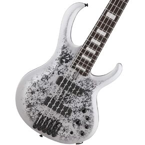Ibanez BTB Standard 5-String Electric Bass Guitar with Rosewood Fretboard (Silver Blizzard Matte)