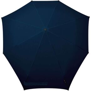 senz° Mini Windproof Umbrella, Manual Folding, 91 x 91 cm - Midnight Blue