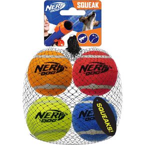 Nerf Dog 5.5in Wave Squeak Football - Orange