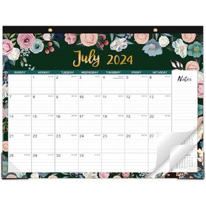 تقويم المكتب 2024-2025 - تقويم المكتب 2024-2025 كبير 22x17، يوليو 2024 - ديسمبر 2025، 2024-2025 تقويم مكتب كبير 18 شهرًا، واقيات الزوايا - زهري in Kuwait