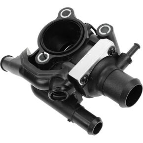 TRQ Thermostat Housing Water Neck Compatible with 99-04 Contour Escort ZX2 Focus SVT 2.0L DOHC