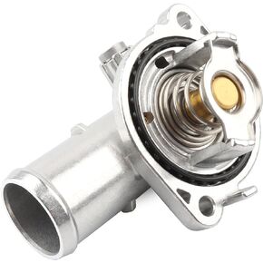 Upgrade Aluminium Thermostat Housing Assembly, Replace 902-3035HP, 9023035HP Compatible with Chrysler Dodge 3.6 3.6L - 2011-2022 Chrysler 300, 2011-2022 Challenger, 2011-2022 Charger, 2013-2017 300C