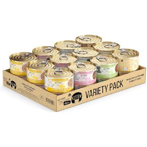 Weruva Cats in The Kitchen Kitten, Kitchen for Kittens Variety Pack, 3oz Can (Pack of 24) in Kuwait