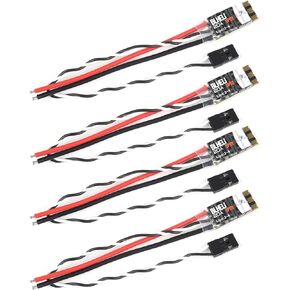 FLASH HOBBY 4PCS 20A Electronic Speed Controller BLHeli_S Brushless ESC with 2~4S Lipo Compatible for FPV Multicopter Quadcopter Aircraft & Drone