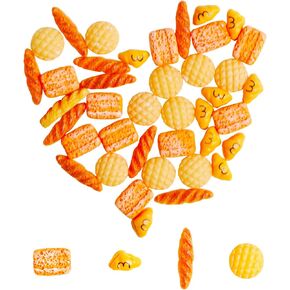 40 قطعة 1:12 خبز مصغر راتنج مزيج خبز مخبوزات منزل صغير ملحقات تزيين الطعام in Kuwait