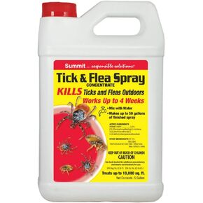 قمة...حلول مسؤولة. بخاخ TICK & FLEA - مركز - 1/2 جالون، طبيعي، الموديل: 028-6