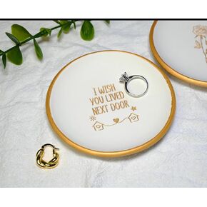 Bridesmaid Gifts Birthday Gifts for Women Home Decor Room Decor Gifts for Her Bridesmaid Proposal Gifts Heart Jewelry Dish