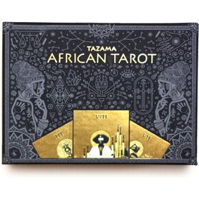 Abusua Pa African Tarot Deck, Beautiful Tarot Cards with Guide Book, Tarot Cards for Beginners and Experts, A Modern Take on Classic Fortune Telling Tarot Cards