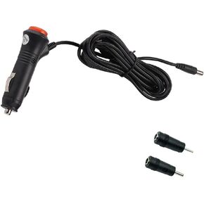RERMASTER® 12V / 24V ولاعة سجائر السيارة محول التيار الكهربائي كابل تمديد التوصيل الذكور مع زر التبديل DC 5.5mm x 2.1mm / DC 2.5mm x 0.7mm / DC 3.5mm x 1.35mm