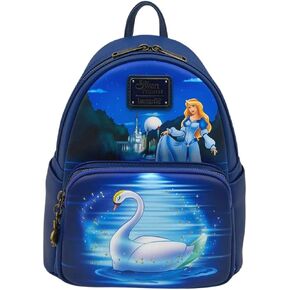 Loungefly Swan Princess Castle Scene Double Strap Shoulder Bag