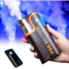LENSGO Fog Machine, Indoor Portable Fog Machine For Photography, Outdoor Remote Control Smoke Machine,Portable fog Machine,Mother's Day Father's Day Halloween Party