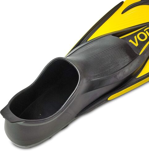 Rapido Boutique Collection Italian Made Full Foot Fins Bundled with Panoramic View Tempered Glass Lens Mask Fin Snorkel Set with Snorkeling Gear Travel Bag in Saudi Arabia