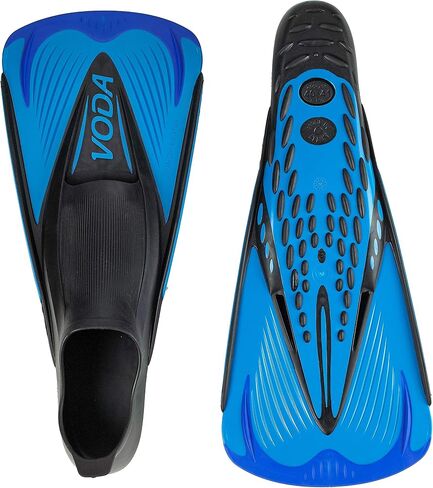 Rapido Boutique Collection Italian Made Full Foot Fins Bundled with Panoramic View Tempered Glass Lens Mask Fin Snorkel Set with Snorkeling Gear Travel Bag in Saudi Arabia