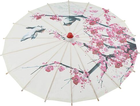 Small Size Handmade, Oiled Paper oiled paper parasol Dance Umbrella Plum Blossom japanese brush Chinese Art Classical in Saudi Arabia
