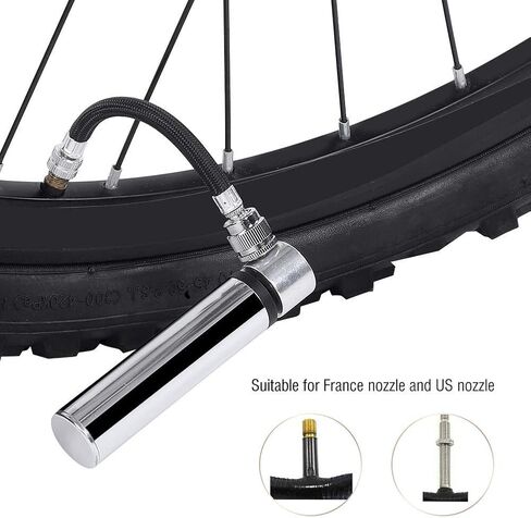 Bike Tyre Air Pump Basketball Football Pump Inflator Mini Inflatable Tube for Mountain in Saudi Arabia