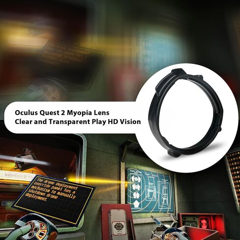 عدسات نظارات OD&OS مُدخلة لسماعات Oculus Quest 2، عدسات نظارات OD&OS احترافية لـ Quest 2، مجموعة عدسات الإطار بالإضافة إلى (SPH:-2.25 (عدسات يسرى واحدة فقط)) in Kuwait