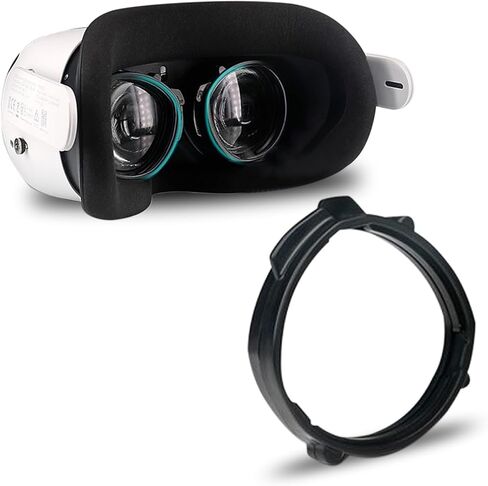 عدسات نظارات OD&OS مُدخلة لسماعات Oculus Quest 2، عدسات نظارات OD&OS احترافية لـ Quest 2، مجموعة عدسات الإطار بالإضافة إلى (SPH:-2.25 (عدسات يسرى واحدة فقط)) in Kuwait