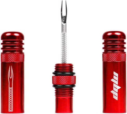 MBP Ultimate Cycling Tubeless Tire Repair Kit for MTB/Road/Gravel/Universal Tubeless Tires - Light Weight Alloy - All-in-ONE Tool - Includes Tire Plugs - Super Compact in Saudi Arabia