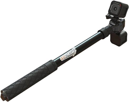 BOOSTplus - عمود تمديد تلسكوبي/Monopod متوافق مع GoPro Hero12 الجديد، وDJI OSMO Action 4: يوسع 17.5 بوصة إلى 40 بوصة in Kuwait