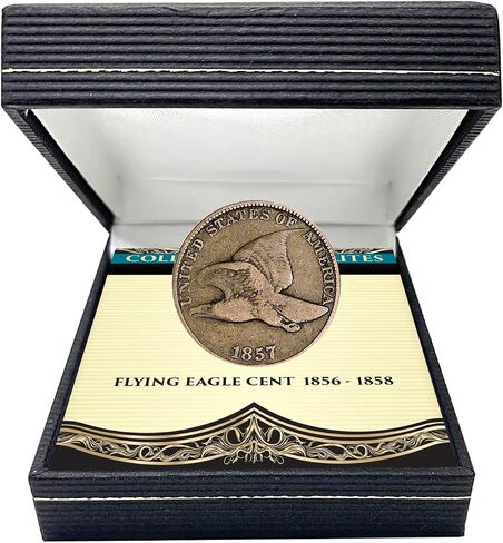 العملات المعدنية الأمريكية الكنوز المفضلة لهواة جمع عملة النسر الطائر 1856-1858 in Kuwait