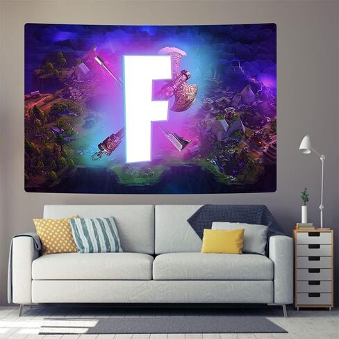 لعبة تنافسية موضوع نسيج رائع شعار الجندي الجدار شنقا بارد فيديو النضال الديكور قصيرة أفخم 8060 بوصة غرفة المعيشة غرفة نوم عنبر الطباعة الرقمية ديكور المنزل TA2110 in Kuwait
