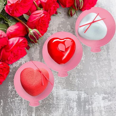 200 قطعة من ألواح الكيك الصغيرة مقاس 3.54 سم، قاعدة كيك صغيرة من الموس الوردي، أطباق ورقية للكعك وحلوى الكب كيك تعرض صينية دائرية وقاعدة معجنات لتزيين الكيك وحفلات الزفاف in Kuwait