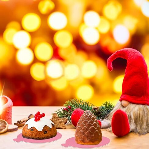 200 قطعة من ألواح الكيك الصغيرة مقاس 3.54 سم، قاعدة كيك صغيرة من الموس الوردي، أطباق ورقية للكعك وحلوى الكب كيك تعرض صينية دائرية وقاعدة معجنات لتزيين الكيك وحفلات الزفاف in Kuwait