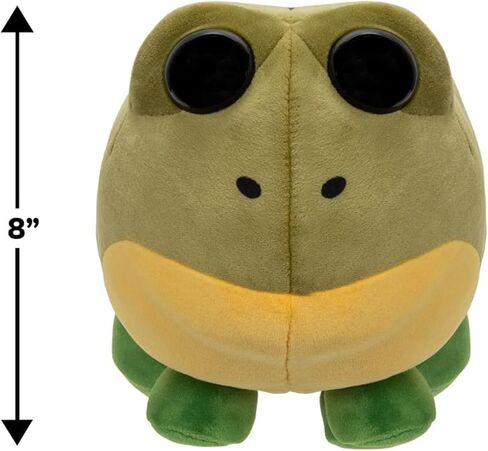 Adopt Me! Collector Plush - Bullfrog - Series 3 - Common in-Game Stylization Plush - Exclusive Virtual Item Code Included - Toys for Kids Featuring Your Favorite Pet, Ages 6+ in Saudi Arabia