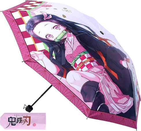 Roffatide أنيمي 39 في مظلة السفر يندبروف مقاوم للماء المضادة للأشعة فوق البنفسجية حماية مظلة صغيرة مدمجة ضوء مظلة قابلة للطي in Kuwait