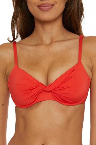 Trina Turk Women's Standard Monaco Underwire Bikini Top, Adjustable, Tie Back, Swimwear Separates in Saudi Arabia
