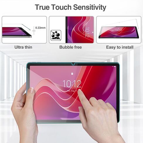 ProCase 2 Pack واقي شاشة لجهاز Lenovo Tab M11 2024، واقي غشاء من الزجاج المقسى لجهاز Lenovo 11" Tab M11 2024 Release in Saudi Arabia