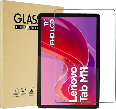ProCase 2 Pack واقي شاشة لجهاز Lenovo Tab M11 2024، واقي غشاء من الزجاج المقسى لجهاز Lenovo 11" Tab M11 2024 Release in Saudi Arabia