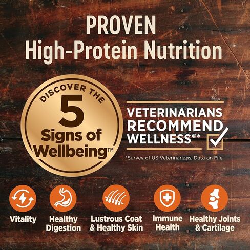 Wellness CORE Natural Grain Free Dry Dog Food, Puppy, 4-Pound Bag in Kuwait