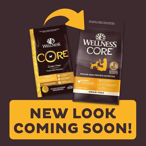 Wellness CORE Natural Grain Free Dry Dog Food, Puppy, 4-Pound Bag in Kuwait