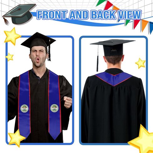 Flag Graduation Stole Flag Graduation Sash Graduation Scarf Graduation Day Gifts in Kuwait