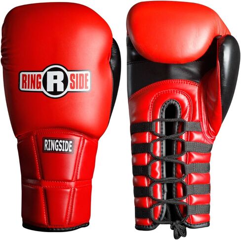 قفازات Ringside IMF Tech Super Bag Boxing MMA للتدريب على الملاكمة باللون الأحمر، 10 أونصة in Saudi Arabia