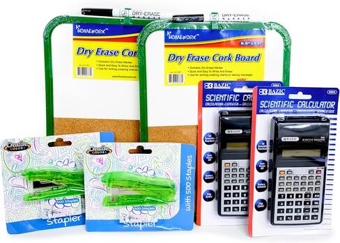 حزمة العودة إلى المدرسة الضخمة - مثالية لأسرة متعددة الأطفال - 154 قطعة in Kuwait