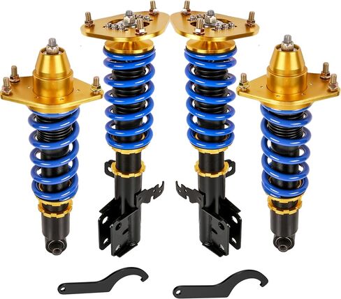 KUIPERAUTO Coilovers خفض الدعامات المتوافقة مع 2005 2006 2007 2008 2009 2010 Scion TC أمامي + خلفي للصدمات قابل للتعديل ارتفاع تعليق لفائف الربيع تبختر (مجموعة من 4) in Saudi Arabia