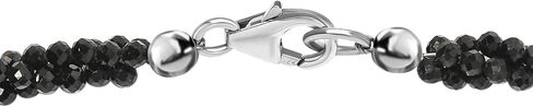 تسوق LC DLIVERING JOY 925 فضة استرليني خرز أسود الإسبنيل قلادة للنساء هدايا مجوهرات للنساء مقاس 20 بوصة قيراط 54.7 هدايا عيد ميلاد in Kuwait