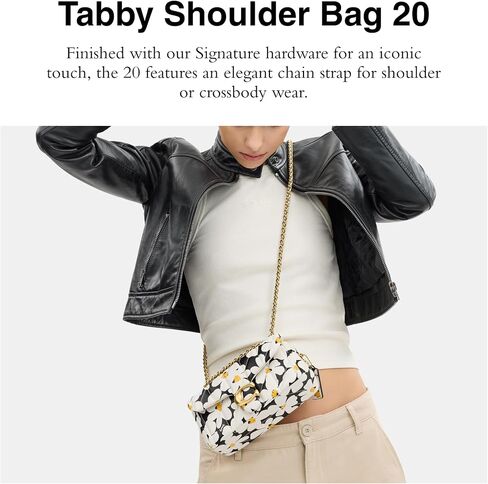 Coach Tabby Shoulder Bag 20, Floral Print in Saudi Arabia