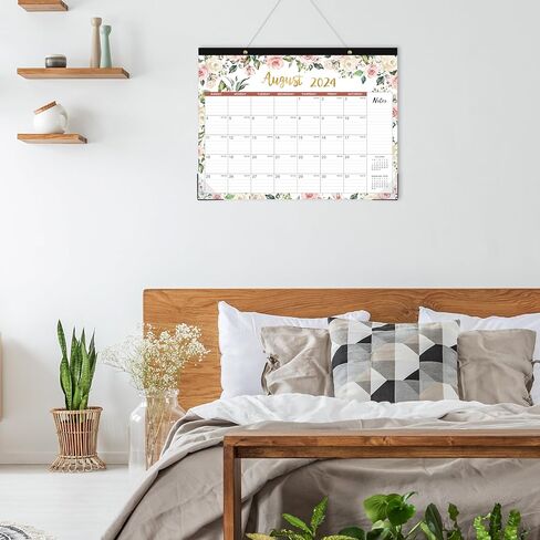 تقويم المكتب 2024-2025 - تقويم المكتب 2024-2025 كبير 22x17، يوليو 2024 - ديسمبر 2025، 2024-2025 تقويم مكتب كبير 18 شهرًا، واقيات الزوايا - زهري in Kuwait