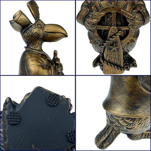 حامل نظارات تمثال البجع من HEMYLU، حامل نظارات مصنوع يدويًا للقراء، حامل نظارات شمسية لطيف على شكل حيوان لمشهد نظارات متعددة in Kuwait